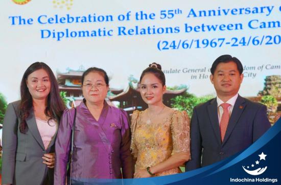 [EVENT] - Indochina Holdings celebrates the 55th Anniversary of the Establishment of Diplomatic Relations between Cambodia - Vietnam