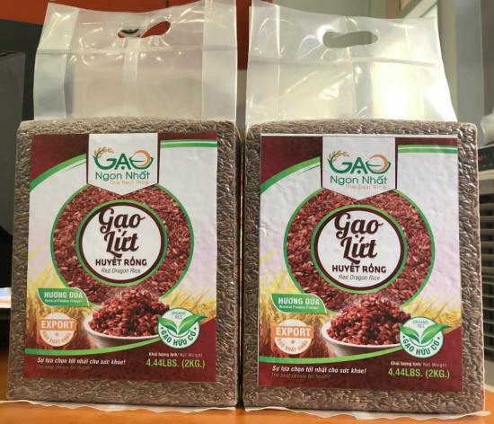 Red Dragon Rice with Pandan Flavor: New flavors come from GaoNgonNhat