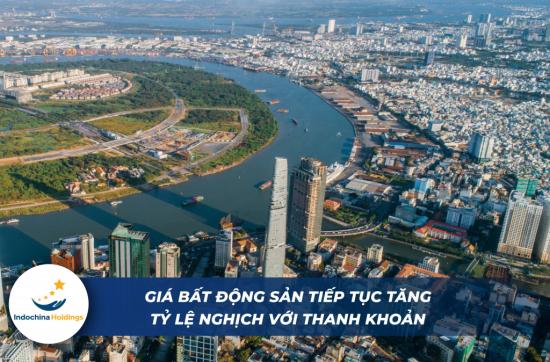 [NEWS] - Vietnam real estate’s prices continue to increase, inversely proportional to liquidity