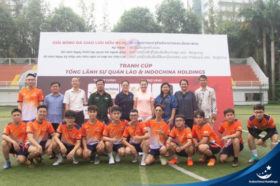 [EVENT] – ASSOCIATE WITH THE CONSULAR OF LAOS IN TP. HO CHI MINH CITY ORGANIZED FRIENDLY FOOTBALL SERIES